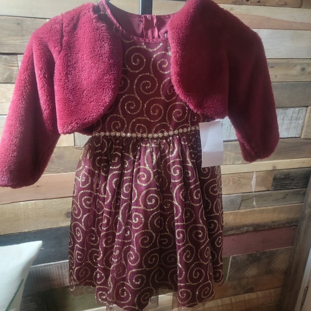 4T Rare Too 2piece dress set